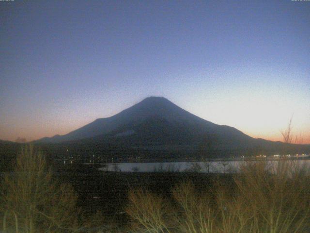 山中湖からの富士山