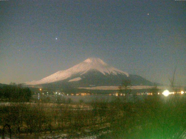 山中湖からの富士山
