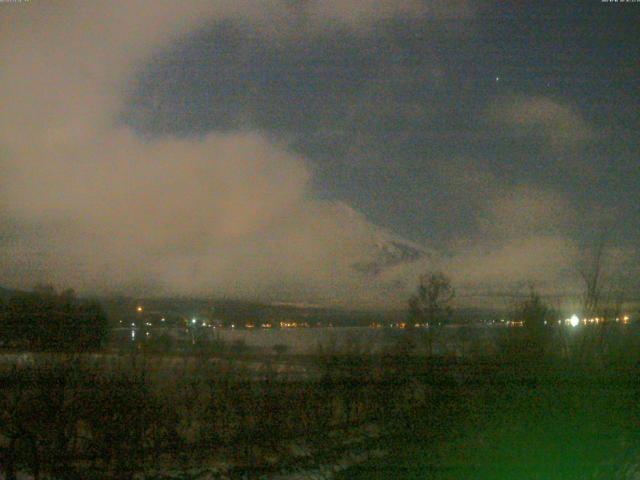 山中湖からの富士山