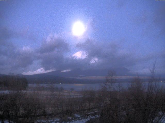 山中湖からの富士山