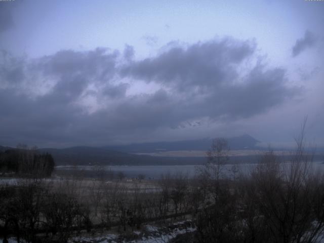 山中湖からの富士山