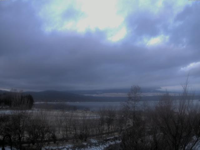 山中湖からの富士山