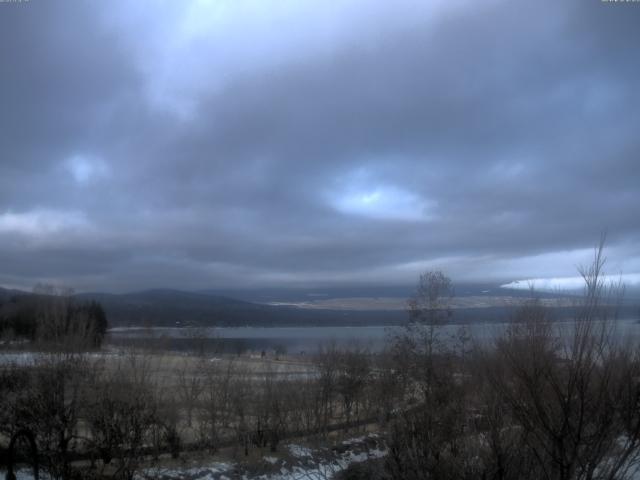 山中湖からの富士山