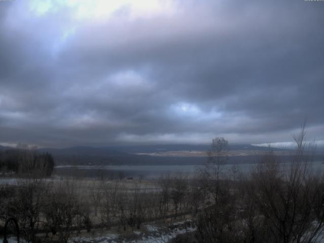 山中湖からの富士山