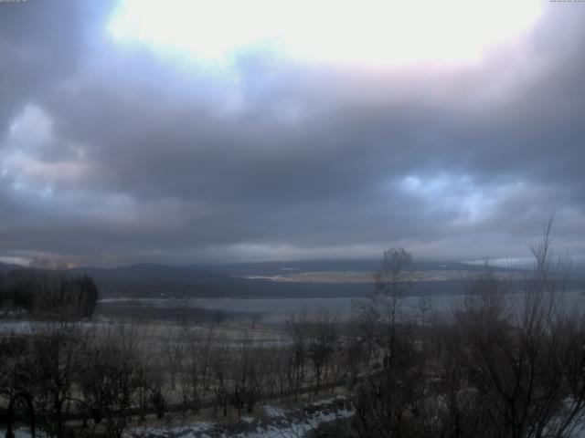 山中湖からの富士山