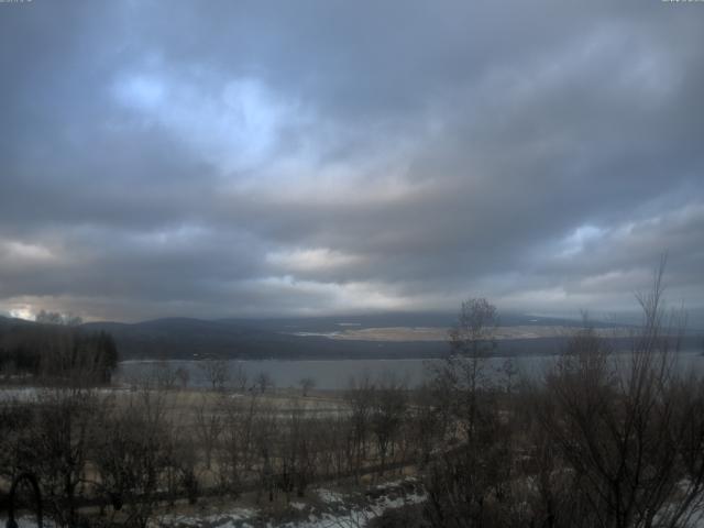 山中湖からの富士山