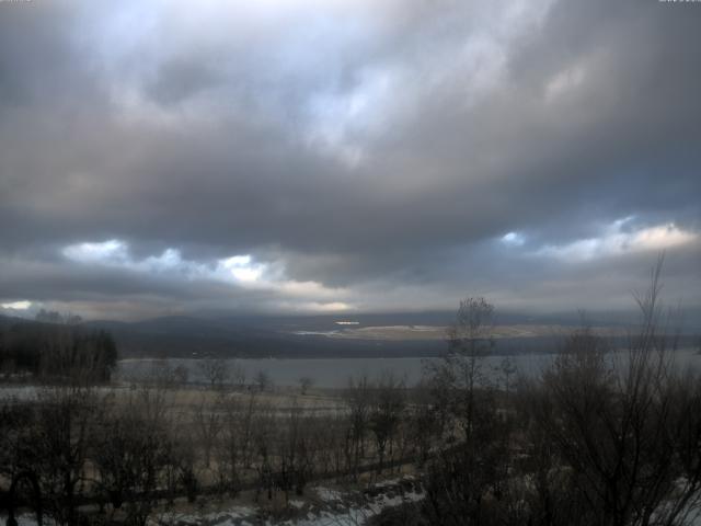 山中湖からの富士山