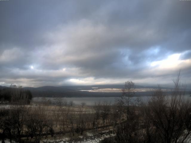 山中湖からの富士山