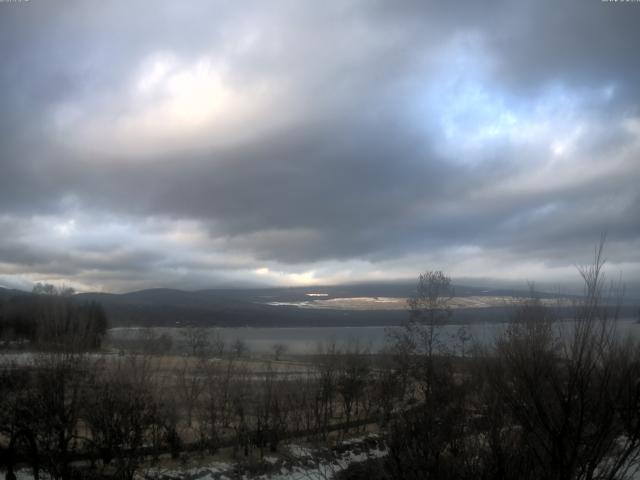 山中湖からの富士山