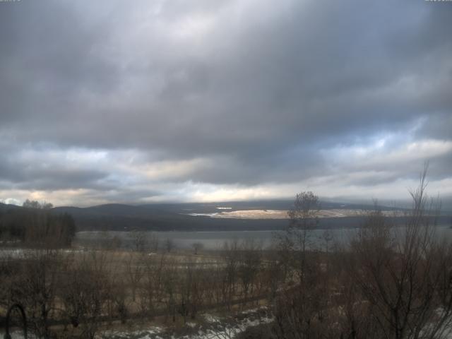 山中湖からの富士山