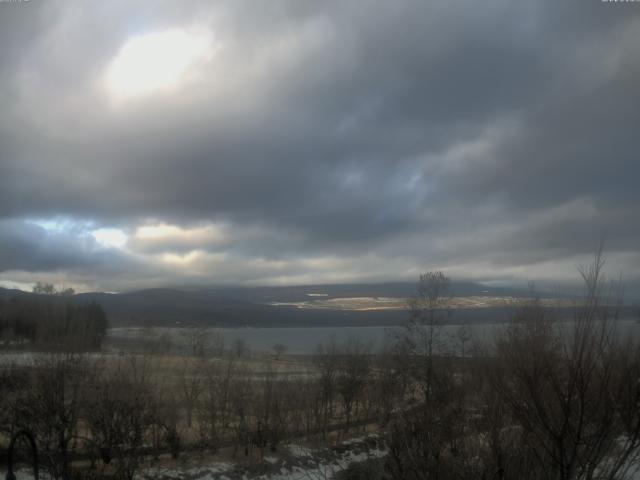 山中湖からの富士山