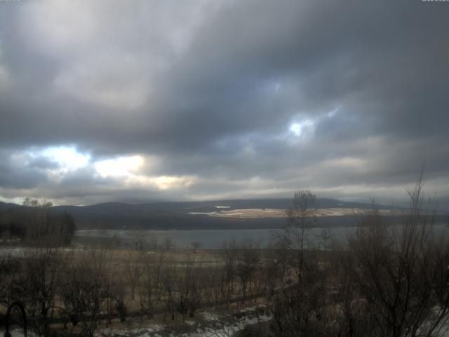 山中湖からの富士山