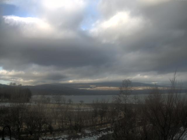 山中湖からの富士山