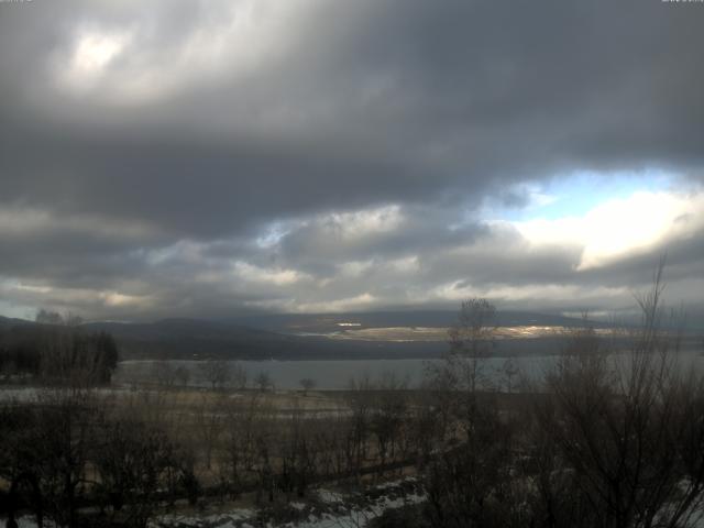 山中湖からの富士山