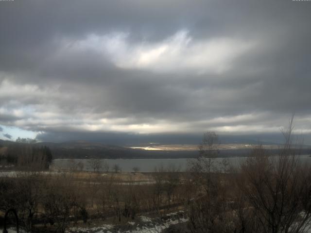 山中湖からの富士山