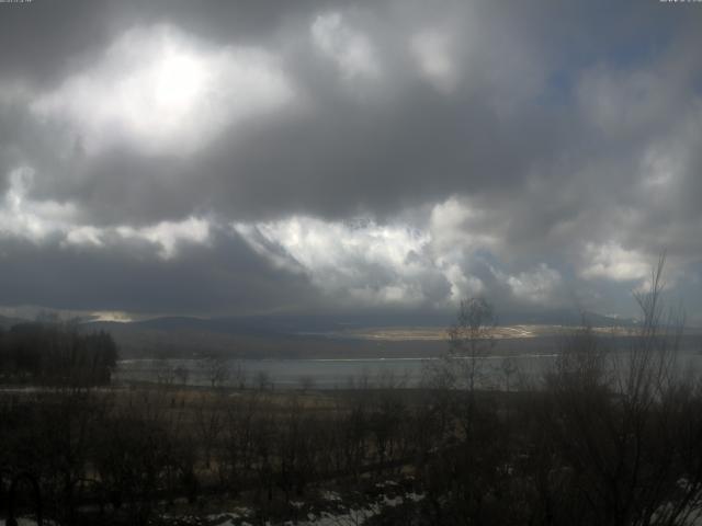山中湖からの富士山