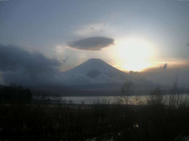 山中湖からの富士山