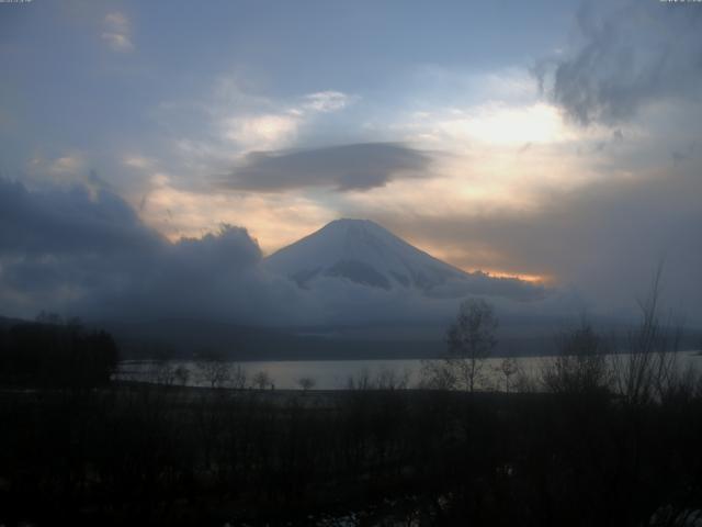 山中湖からの富士山