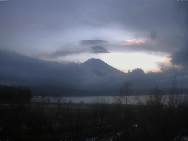 山中湖からの富士山