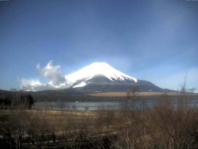 山中湖からの富士山