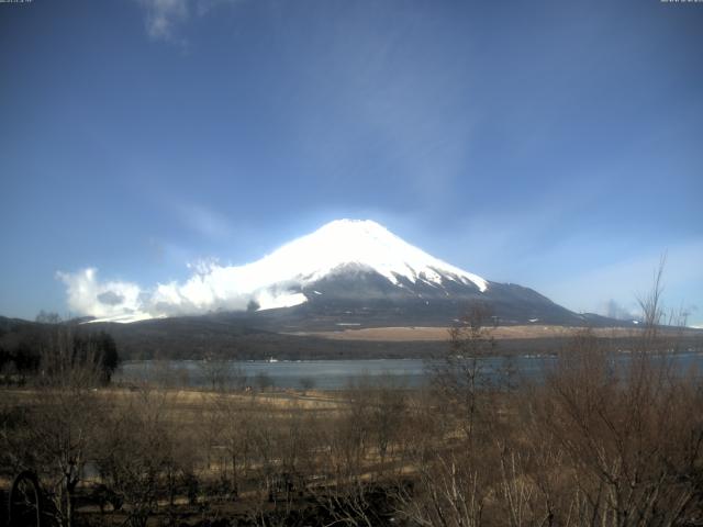 山中湖からの富士山