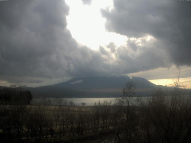 山中湖からの富士山