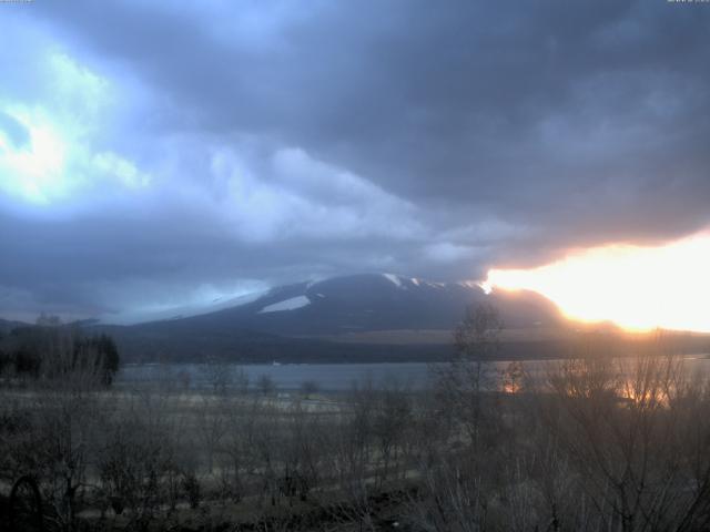 山中湖からの富士山