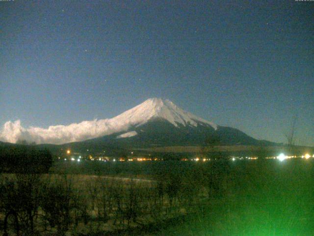山中湖からの富士山