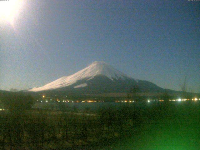 山中湖からの富士山
