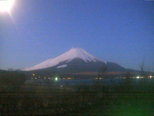 山中湖からの富士山