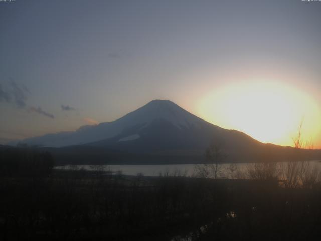 山中湖からの富士山