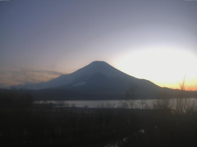 山中湖からの富士山
