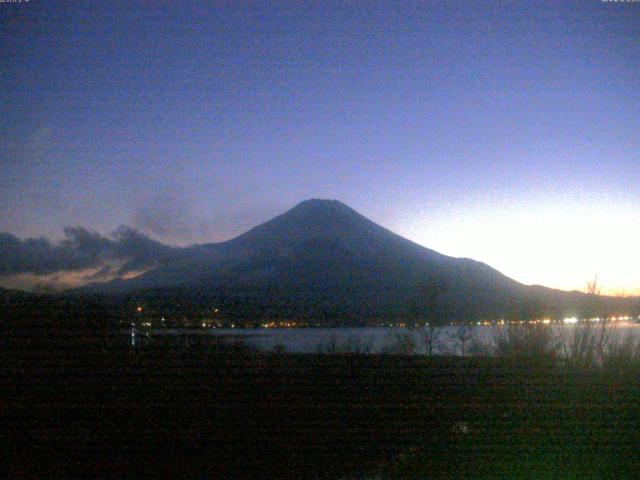 山中湖からの富士山