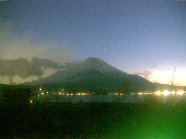山中湖からの富士山