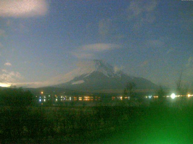 山中湖からの富士山