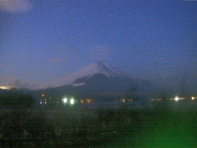 山中湖からの富士山