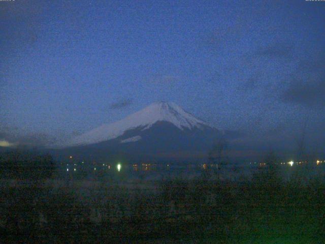 山中湖からの富士山