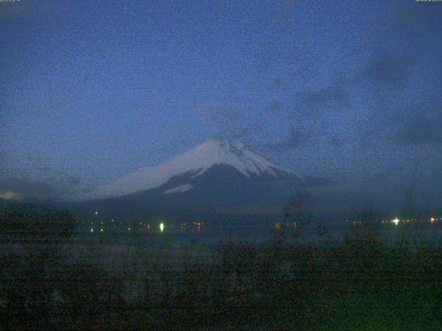 山中湖からの富士山