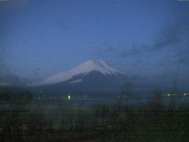 山中湖からの富士山