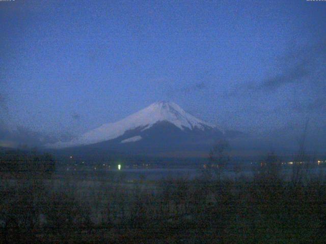 山中湖からの富士山