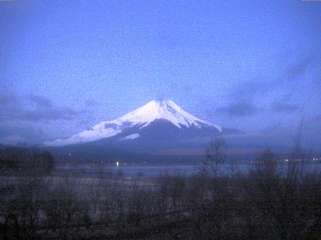 山中湖からの富士山
