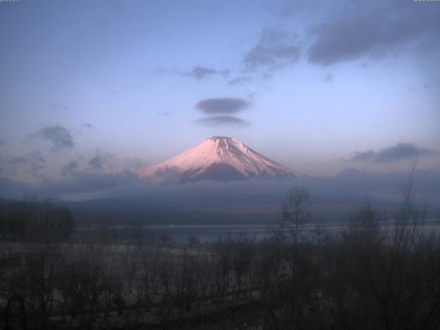山中湖からの富士山