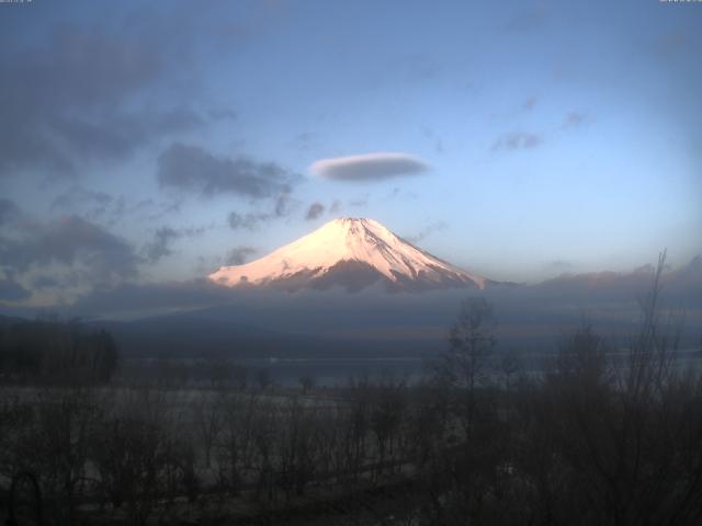 山中湖からの富士山