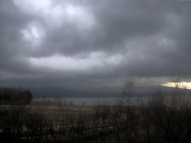 山中湖からの富士山