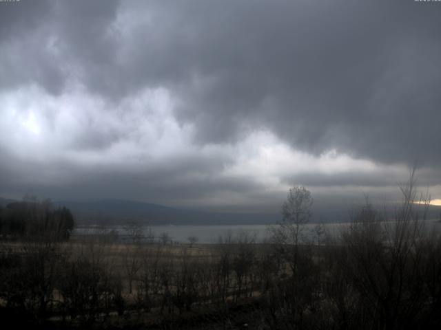 山中湖からの富士山