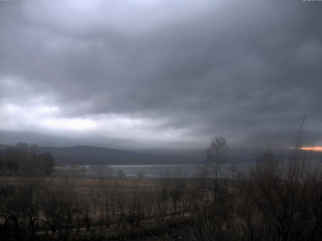 山中湖からの富士山
