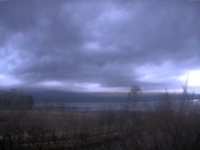 山中湖からの富士山