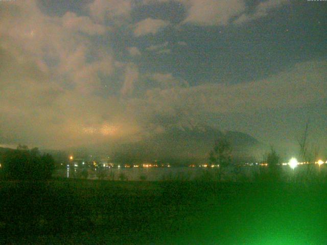 山中湖からの富士山