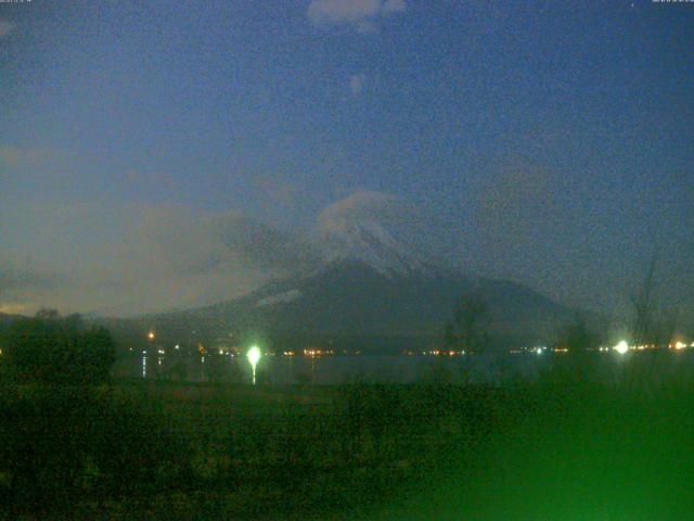 山中湖からの富士山