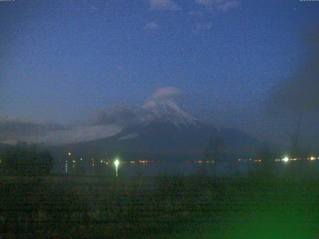 山中湖からの富士山